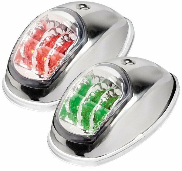 Osculati Osculati Evoled navigation lights polished Stainless Steel body L + R