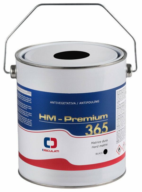 Osculati Osculati HM Premium 365 Hard Matrix Antifouling Black 2,5 L