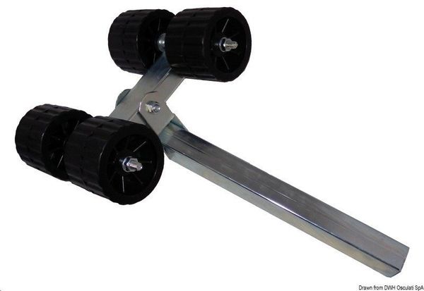 Osculati Osculati Swinging roller 4-roller straight 40 mm