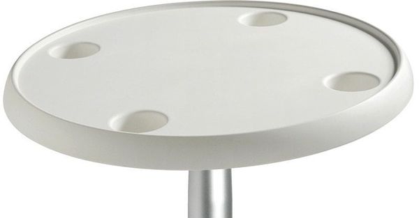 Osculati Osculati White round table 610 mm