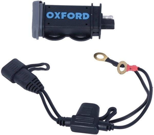Oxford Oxford USB 2.1Amp Fused power charging kit