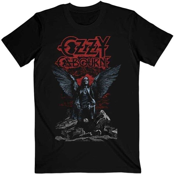 Ozzy Osbourne Ozzy Osbourne Риза Angel Wings Unisex Black L