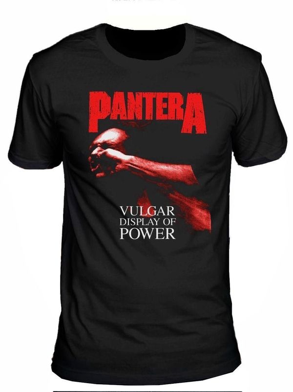 Pantera Pantera Риза Unisex Vulgar Display of Power Red Black M