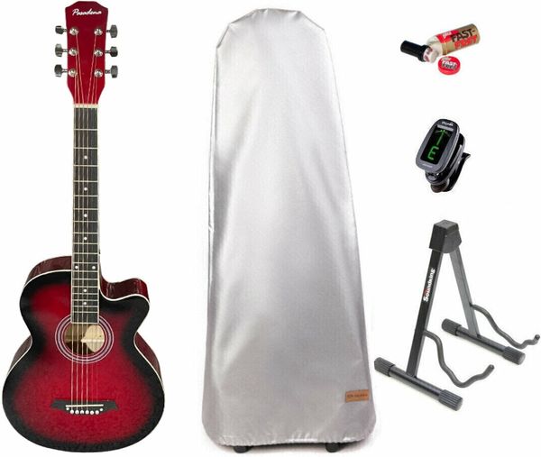 Pasadena Pasadena SG026C-38 Red Sunburst SET Red Sunburst