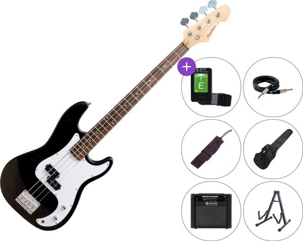 Pasadena Pasadena STB 150 SET 20W Black Електрическа бас китара