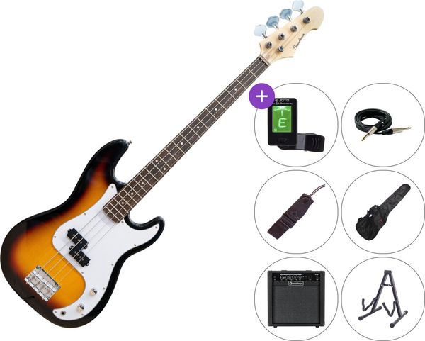 Pasadena Pasadena STB 150 SET 40W Сунбурст Електрическа бас китара