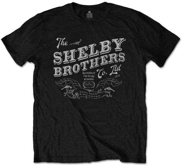 Peaky Blinders Peaky Blinders Риза The Shelby Brothers Unisex Black L