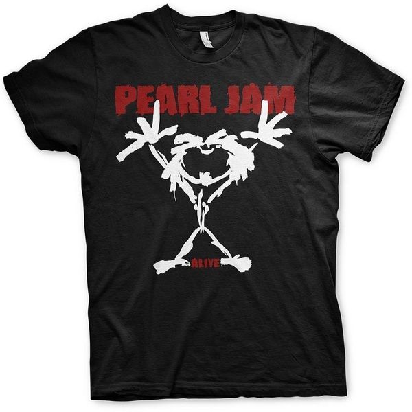 Pearl Jam Pearl Jam Риза Stickman Unisex Black 2XL