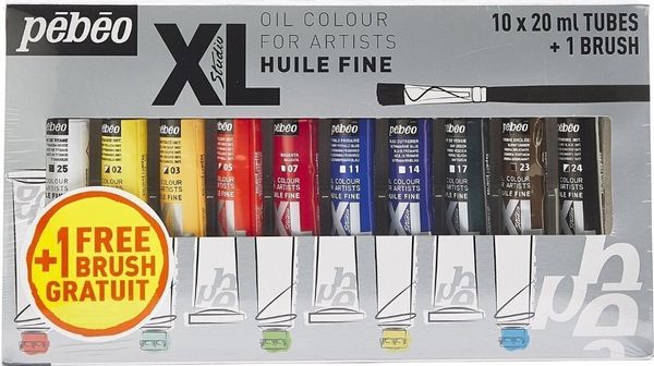 Pébéo Pébéo 69.1910 Комплект маслени бои 10 x 20 ml