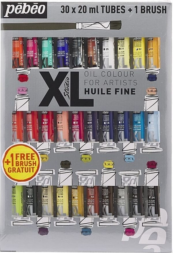 Pébéo Pébéo 69.1930 Комплект маслени бои 30 x 20 ml