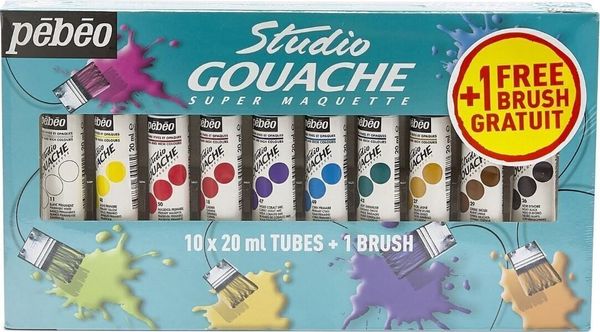 Pébéo Pébéo 69.1981 Гваш боя 10 x 20 ml