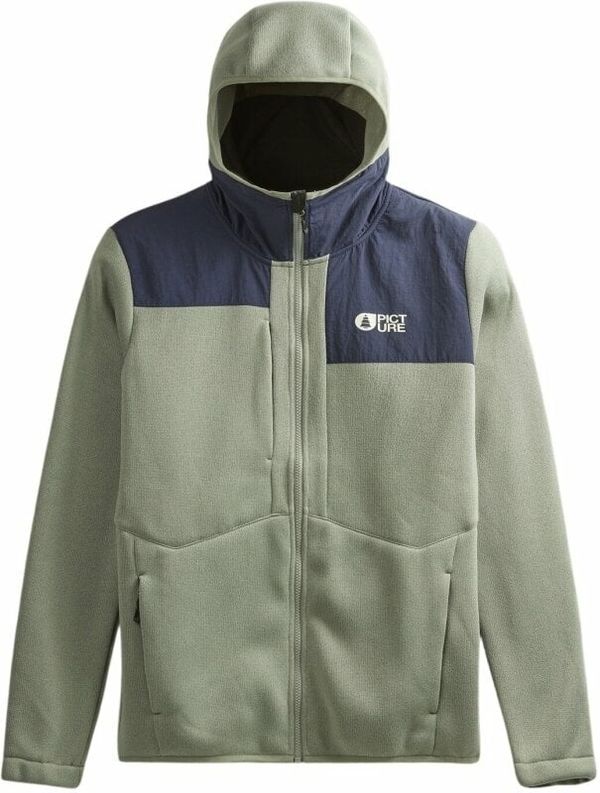 Picture Picture Ambroze Fleece Shadow/Dark Blue L Дреха с качулка