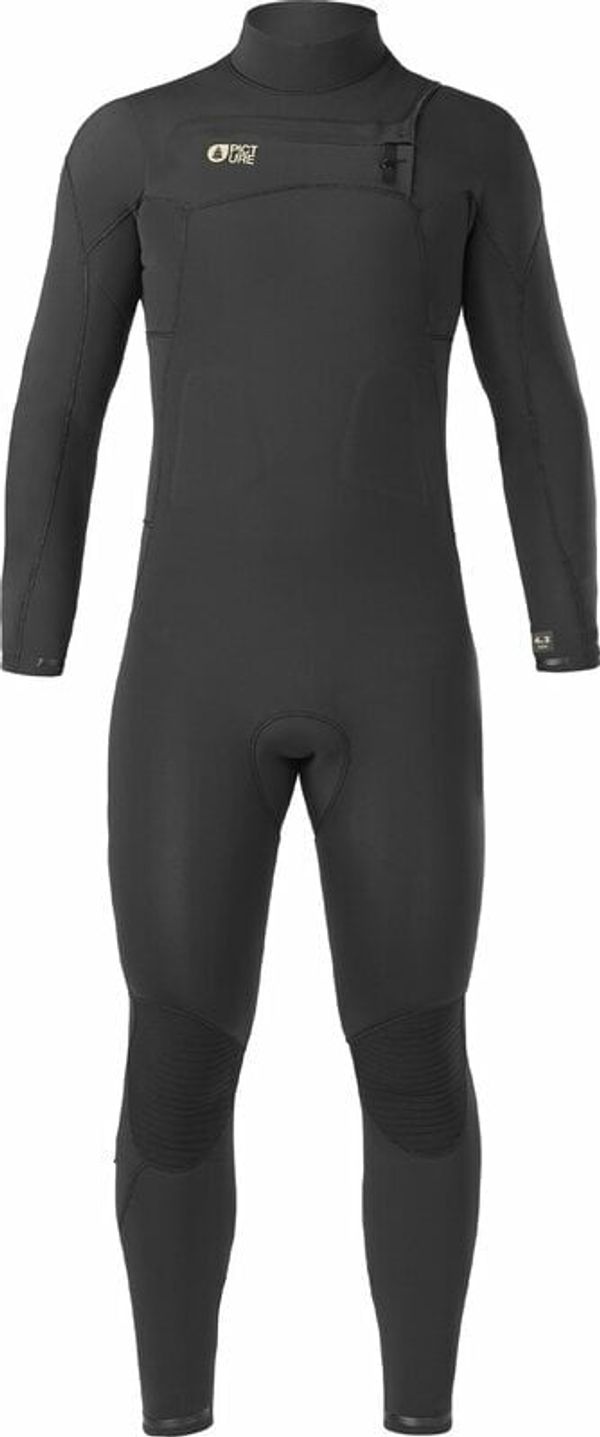 Picture Picture Неопренов костюм Equation 4/3 FZ Wetsuit Black S