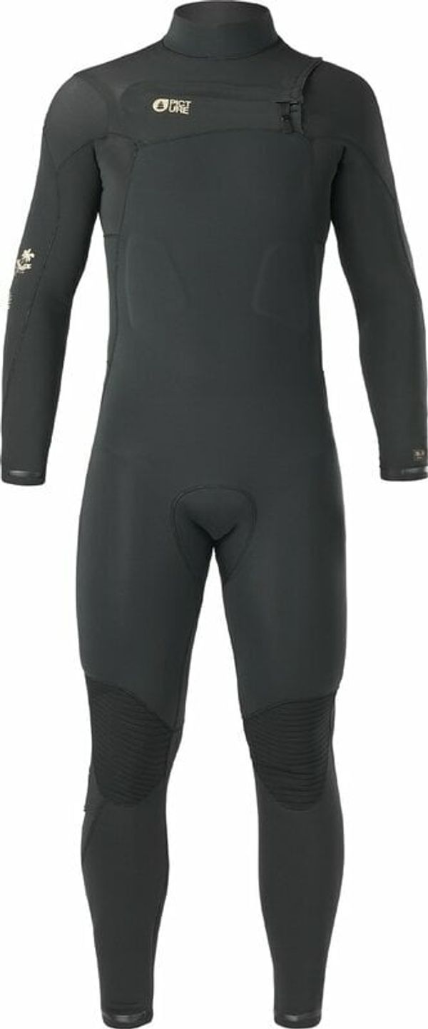 Picture Picture Неопренов костюм Equation Logo 3/2 FZ Wetsuit Black L