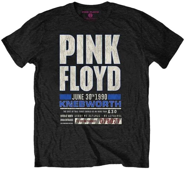 Pink Floyd Pink Floyd Риза Knebworth '90 Blue Unisex Black S