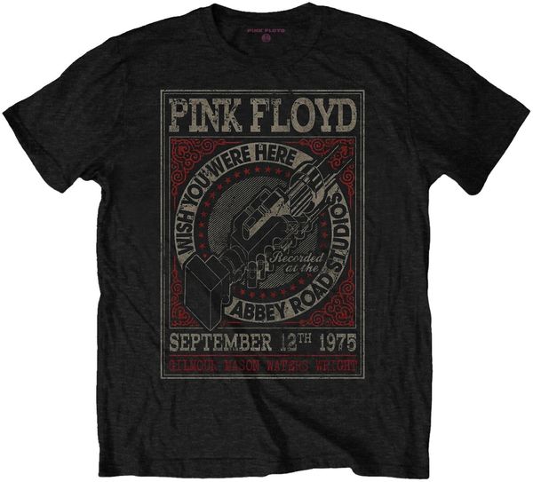 Pink Floyd Pink Floyd Риза Portsmouth 1972 Unisex Black 2XL