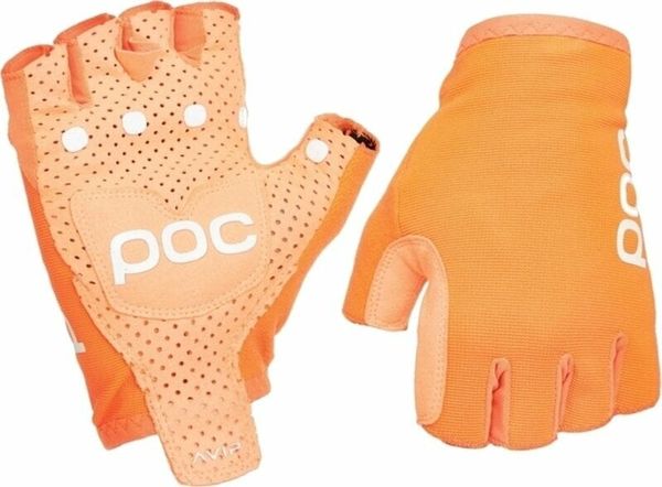POC POC Avip Short Glove Zink Orange L Велосипед-Ръкавици