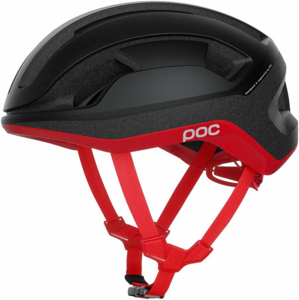 POC POC Omne Lite Uranium Black/Prismane Red Matt 56-61 Каска за велосипед