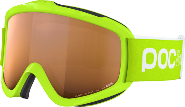 POC POC POCito Iris Fluorescent Yellow/Green/Partly Sunny Light Orange Очила за ски