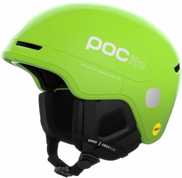 POC POC POCito Obex MIPS Fluorescent Yellow/Green XS/S (51-54 cm) Каска за ски