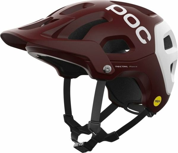 POC POC Tectal Race MIPS Garnet Red/Hydrogen White Matt 59-62 Каска за велосипед