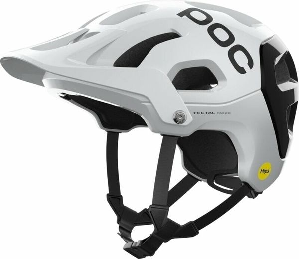 POC POC Tectal Race MIPS Hydrogen White/Uranium Black 59-62 Каска за велосипед