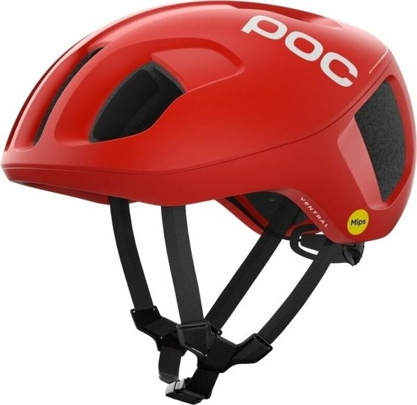 POC POC Ventral MIPS Prismane Red Matt 50-56 Каска за велосипед