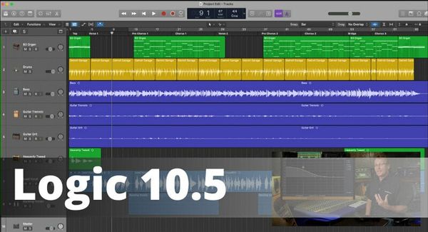 ProAudioEXP ProAudioEXP Logic 10.5 Video Training Course (Дигитален продукт)