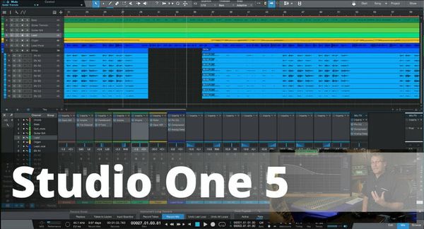 ProAudioEXP ProAudioEXP Presonus Studio One 5 Video Training Course (Дигитален продукт)
