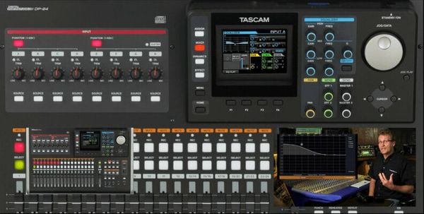 ProAudioEXP ProAudioEXP Tascam DP24/DP32 Video Training Course (Дигитален продукт)