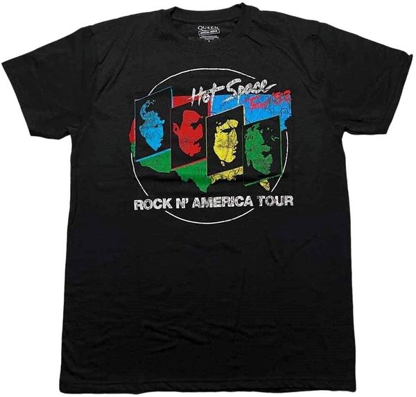 Queen Queen Риза Hot Space Tour '82 Unisex Black XL