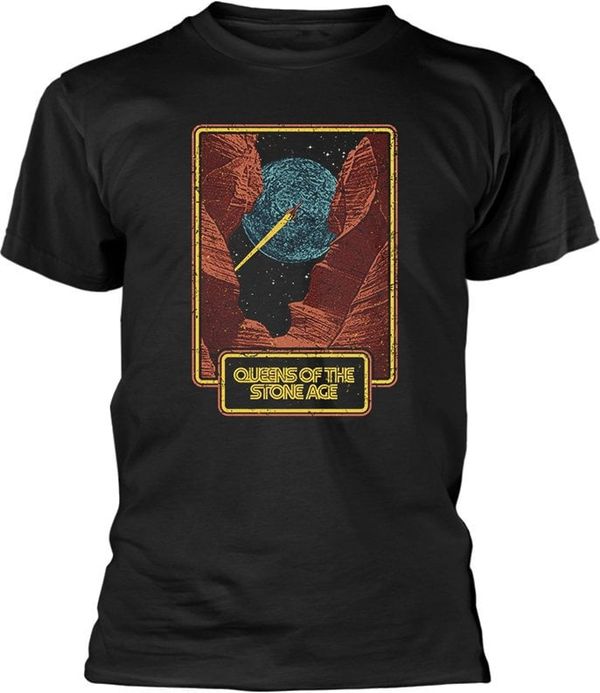 Queens Of The Stone Age Queens Of The Stone Age Риза Canyon Unisex Black 2XL