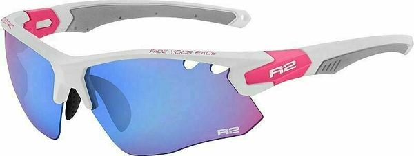 R2 R2 Crown White/Orange/Blue Revo Колоездене очила