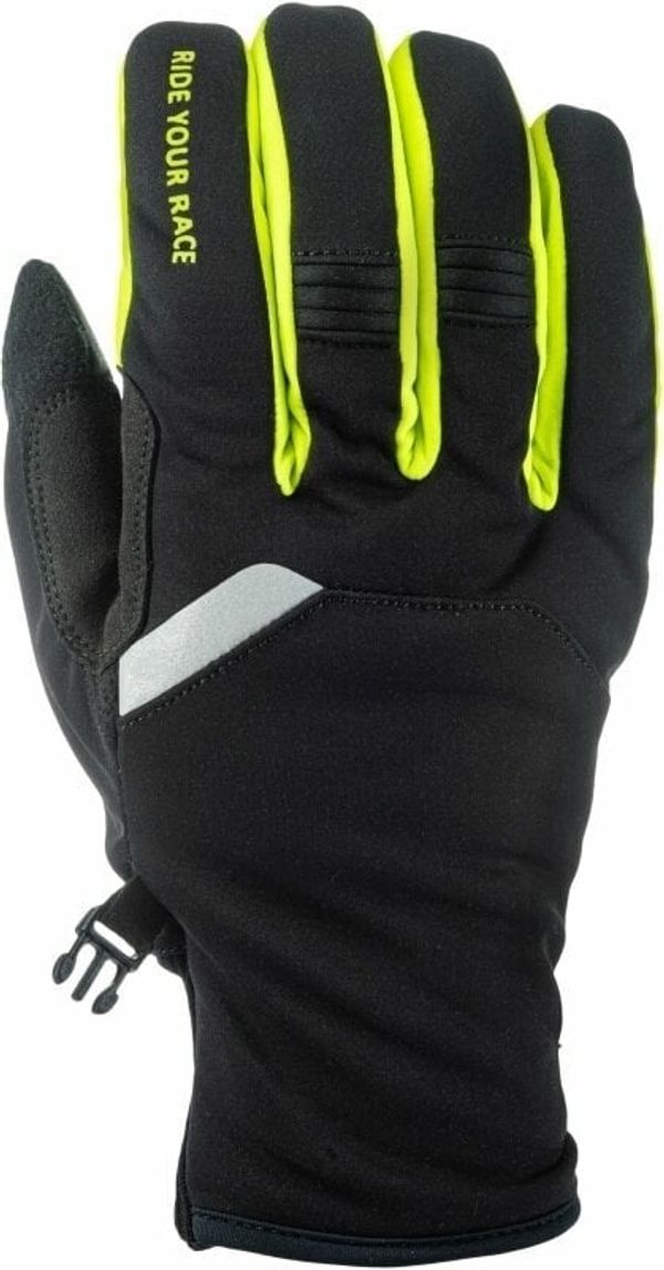 R2 R2 Storm Gloves Black/Neon Yellow XL СКИ Ръкавици