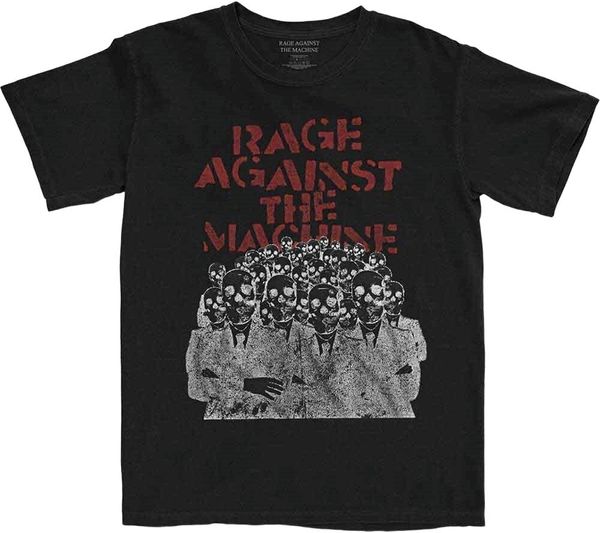 Rage Against The Machine Rage Against The Machine Риза Crowd Masks Unisex Black L