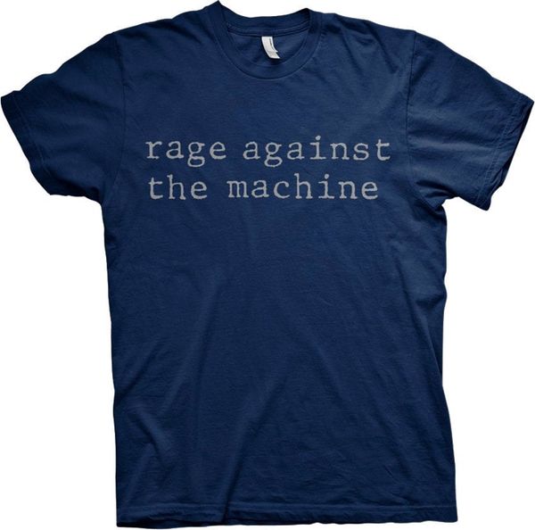 Rage Against The Machine Rage Against The Machine Риза Original Logo Unisex Navy Blue XL