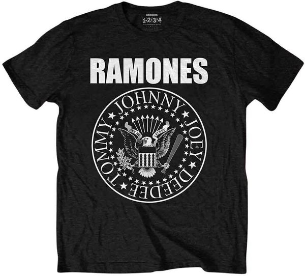 Ramones Ramones Риза Presidential Seal Unisex Black L