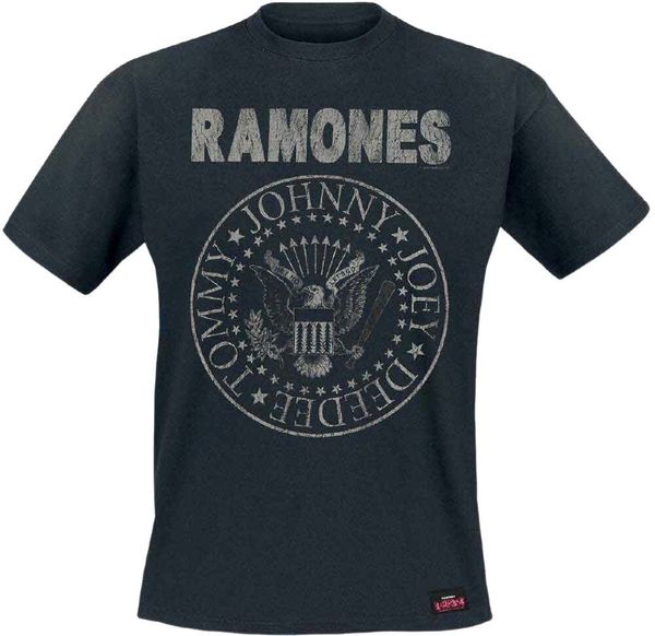 Ramones Ramones Риза Seal Hey Ho Unisex Black 2XL