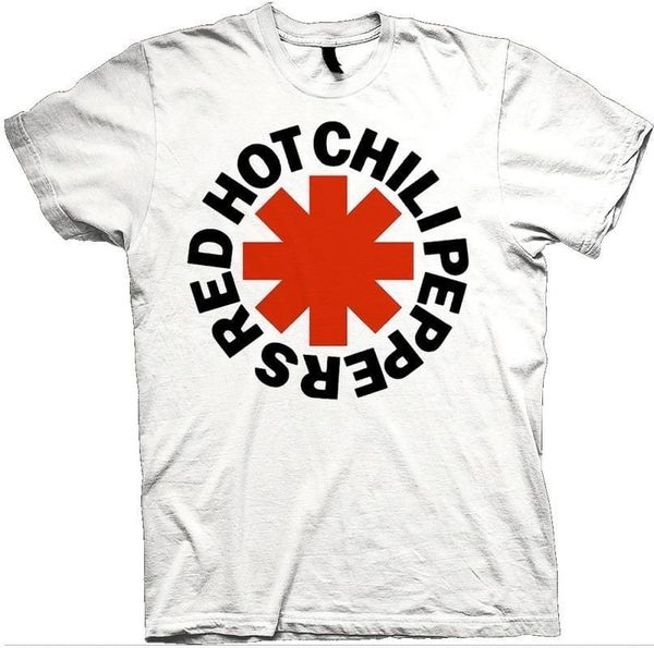 Red Hot Chili Peppers Red Hot Chili Peppers Риза Red Asterisk Unisex White M