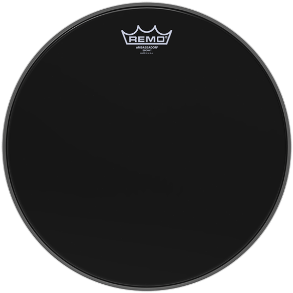 Remo Remo ES-0012-00 Ambassador Ebony 12" Kожа за барабан