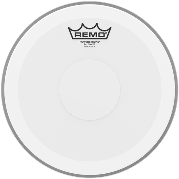 Remo Remo P4-0115-C2 Powerstroke 4 Coated Clear Dot 15" Kожа за барабан