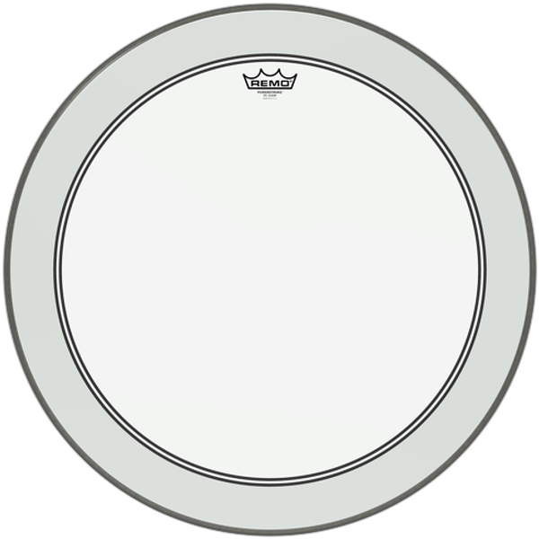 Remo Remo P3-1322-C2 Powerstroke 3 Clear (Clear Dot) Bass 22" Kожа за барабан