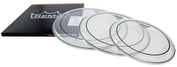 Remo Remo PP-0922-PS Pinstripe Clear ProPack Комплект кожи за барабани