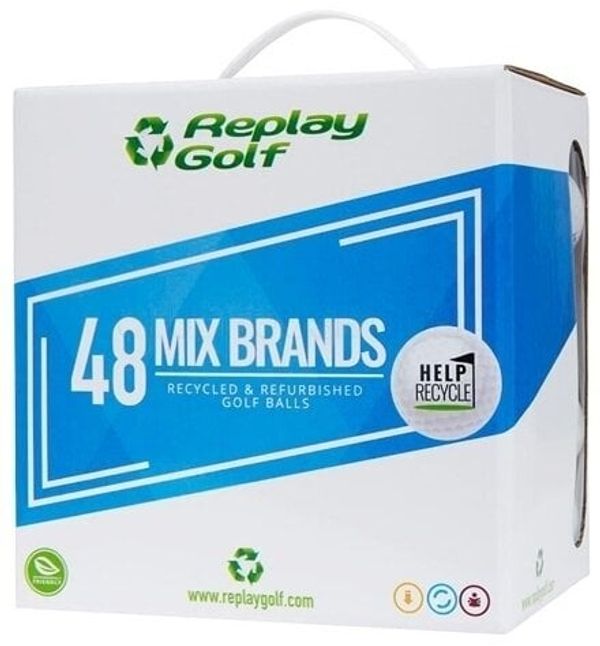 Replay Golf Replay Golf Mix Brands Lake Balls 48 Pack
