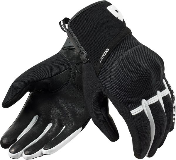 Rev'it! Rev'it! Gloves Mosca 2 Black/White 2XL Ръкавици