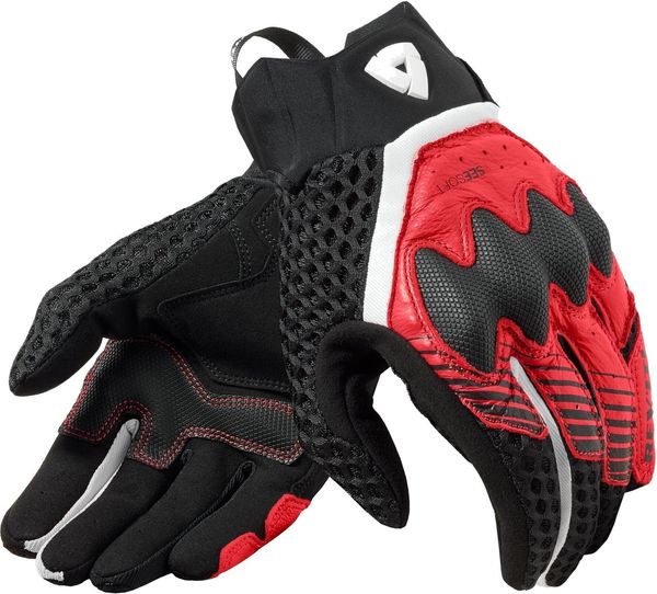 Rev'it! Rev'it! Gloves Veloz Black/Red XL Ръкавици