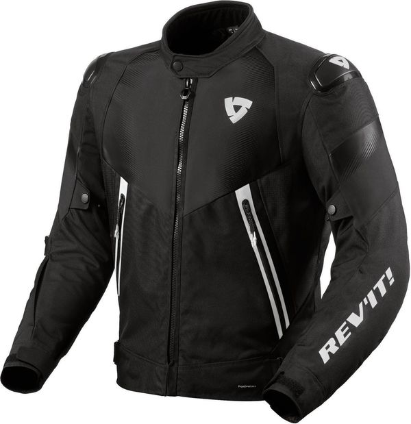 Rev'it! Rev'it! Jacket Control H2O Black/White M Кожено яке