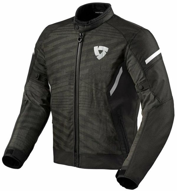 Rev'it! Rev'it! Jacket Torque 2 H2O Black/White 2XL Текстилно яке