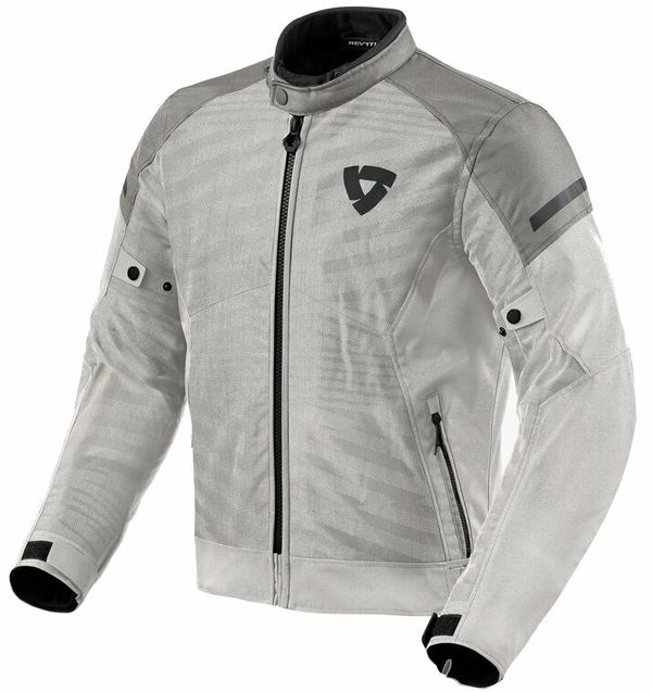Rev'it! Rev'it! Jacket Torque 2 H2O Silver/Grey S Текстилно яке