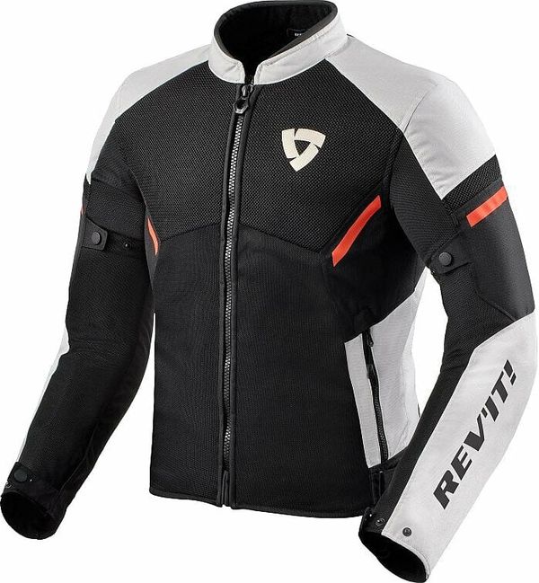 Rev'it! Rev'it! Jacket GT-R Air 3 White/Neon Red S Текстилно яке